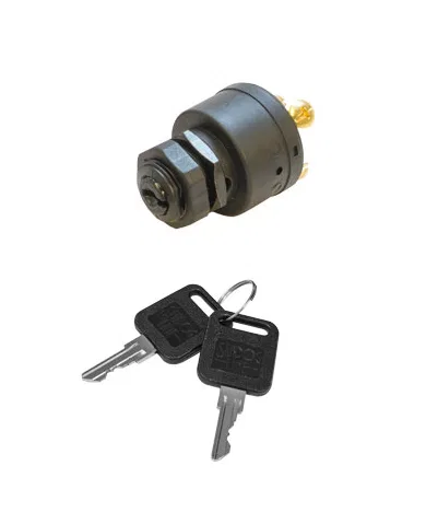 420381-1 – SEA DOG Ignition Switch, Magneto Style Off-Ignition-Start-Choke Function With 6 Screw Terminal Electrical ...
